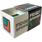 Fidget Spinner Cube - Multicoloured Metallic