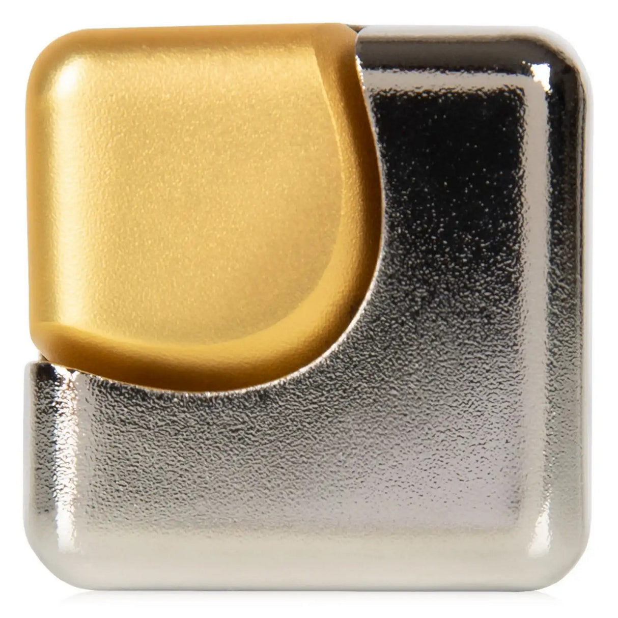 Fidget Spinner Cube - Silver & Gold