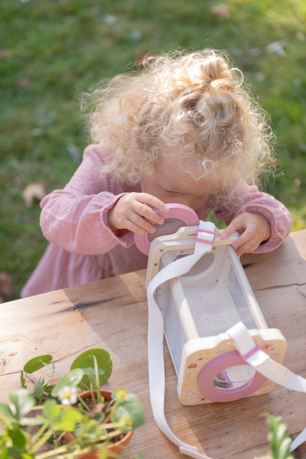 Insektenkasten / Fairy Garden Pink