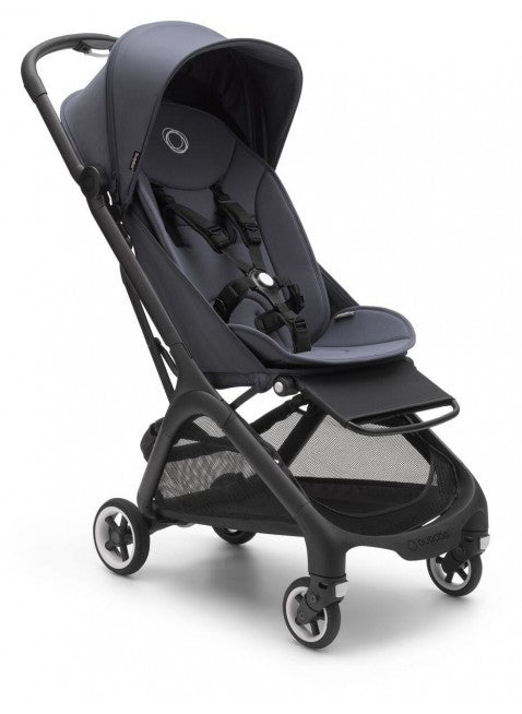 Bugaboo Butterfly City Kinderwagen komplett schwarz sturmblau