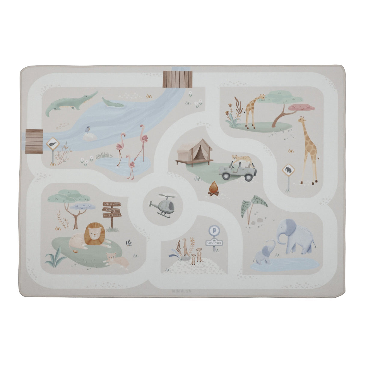 Spielteppich/ Safari Friends