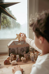 Weihnachtskrippe Spielkoffer