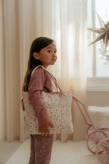 Puppenwickeltasche/ Soft Flowers