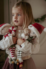 Weihnachtspuppe Rosa