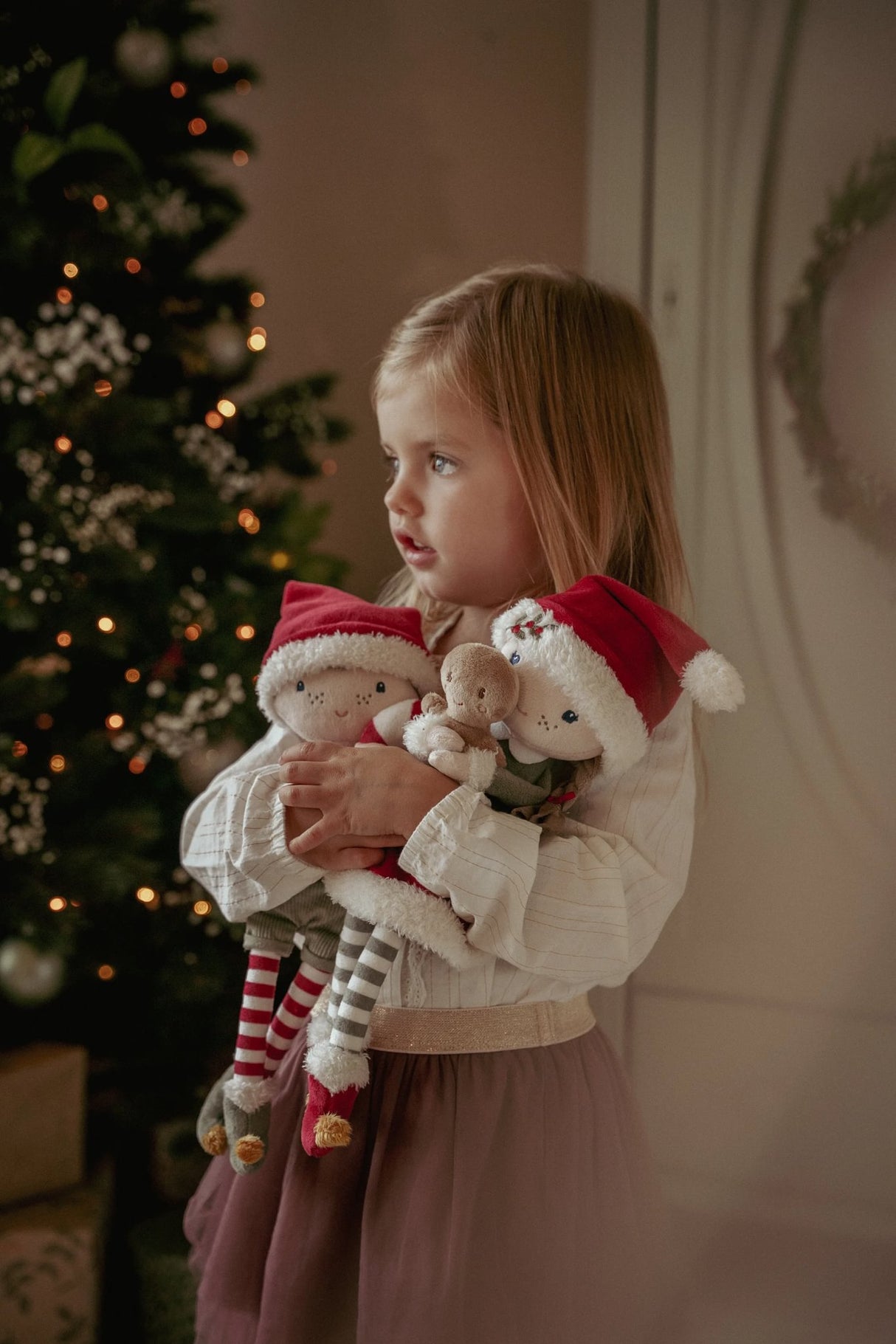Weihnachtspuppe Rosa
