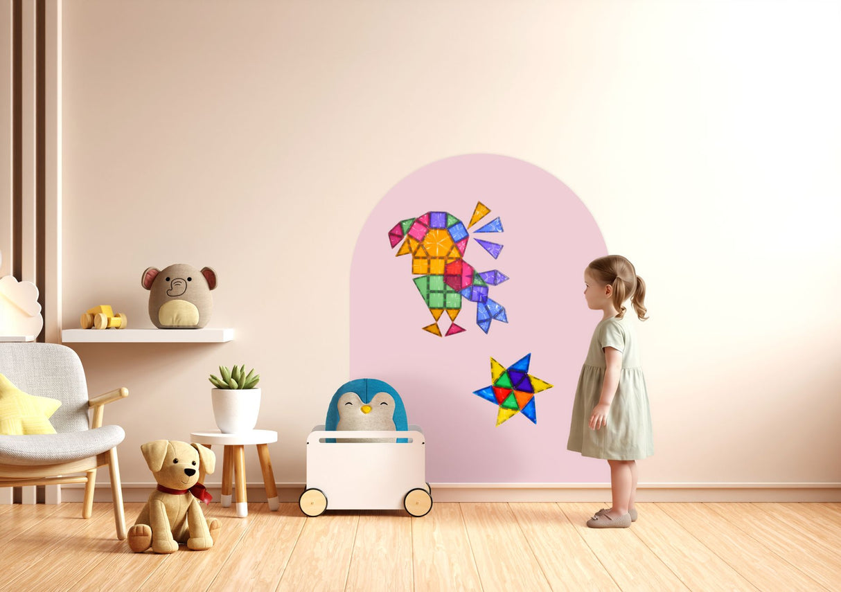 Magnetischer Wandsticker - Dream Pink