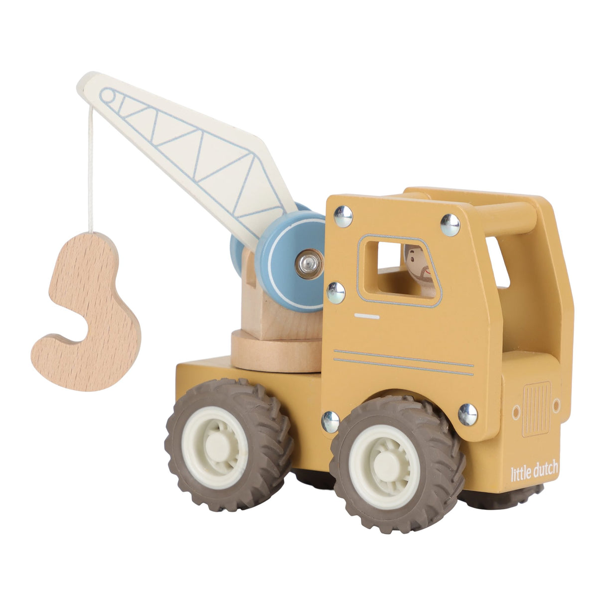 Holz- Kranwagen