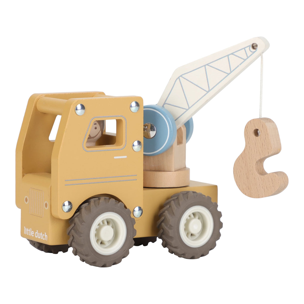 Holz- Kranwagen