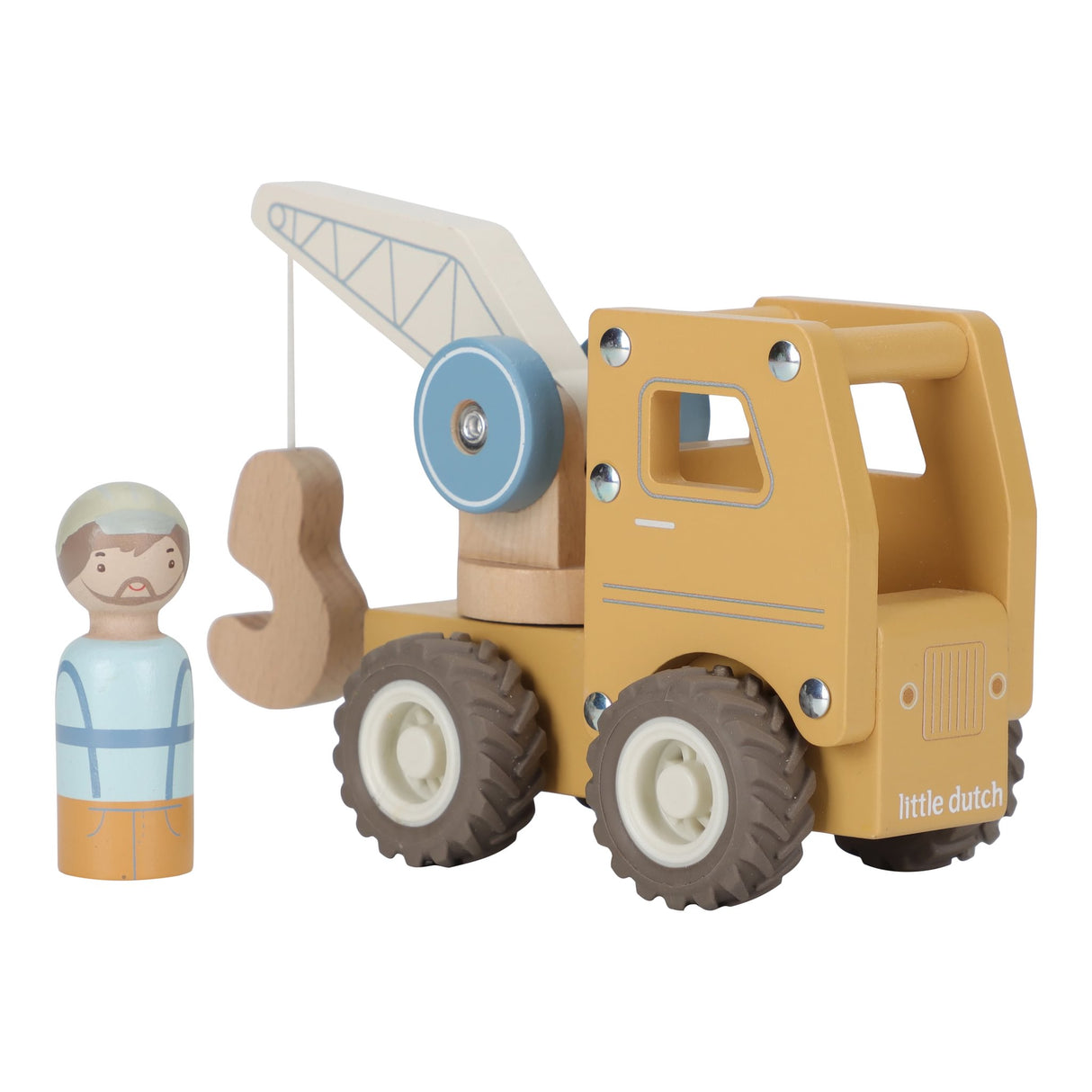 Holz- Kranwagen