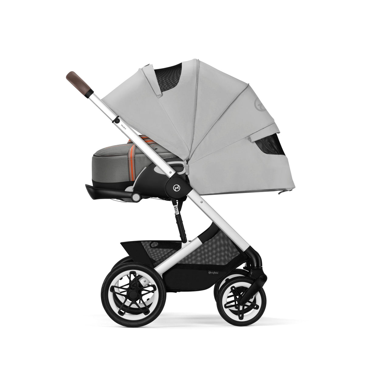 Talos S Lux Kinderwagen Lava Grey (Silver Frame)CybexLux Kinderwagen Lava Grey (Silver Frame)korbmayer. ganz besonders. für kinder.