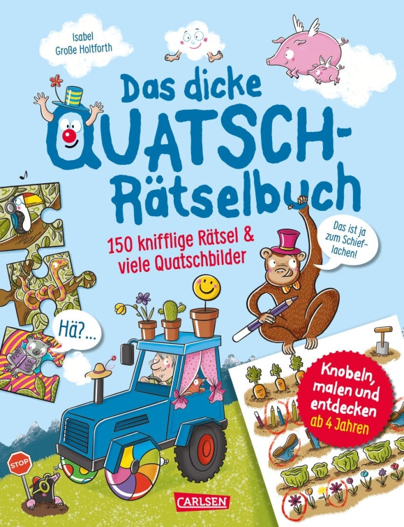 Das dicke Quatsch Rätselbuch