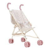 Puppenbuggy aus Metall/ Soft Flowers