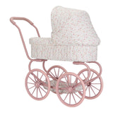 Metall Puppenwagen/ Soft Flowers