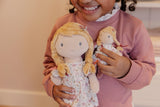 Mini Stoffpuppe Julia - 10cm