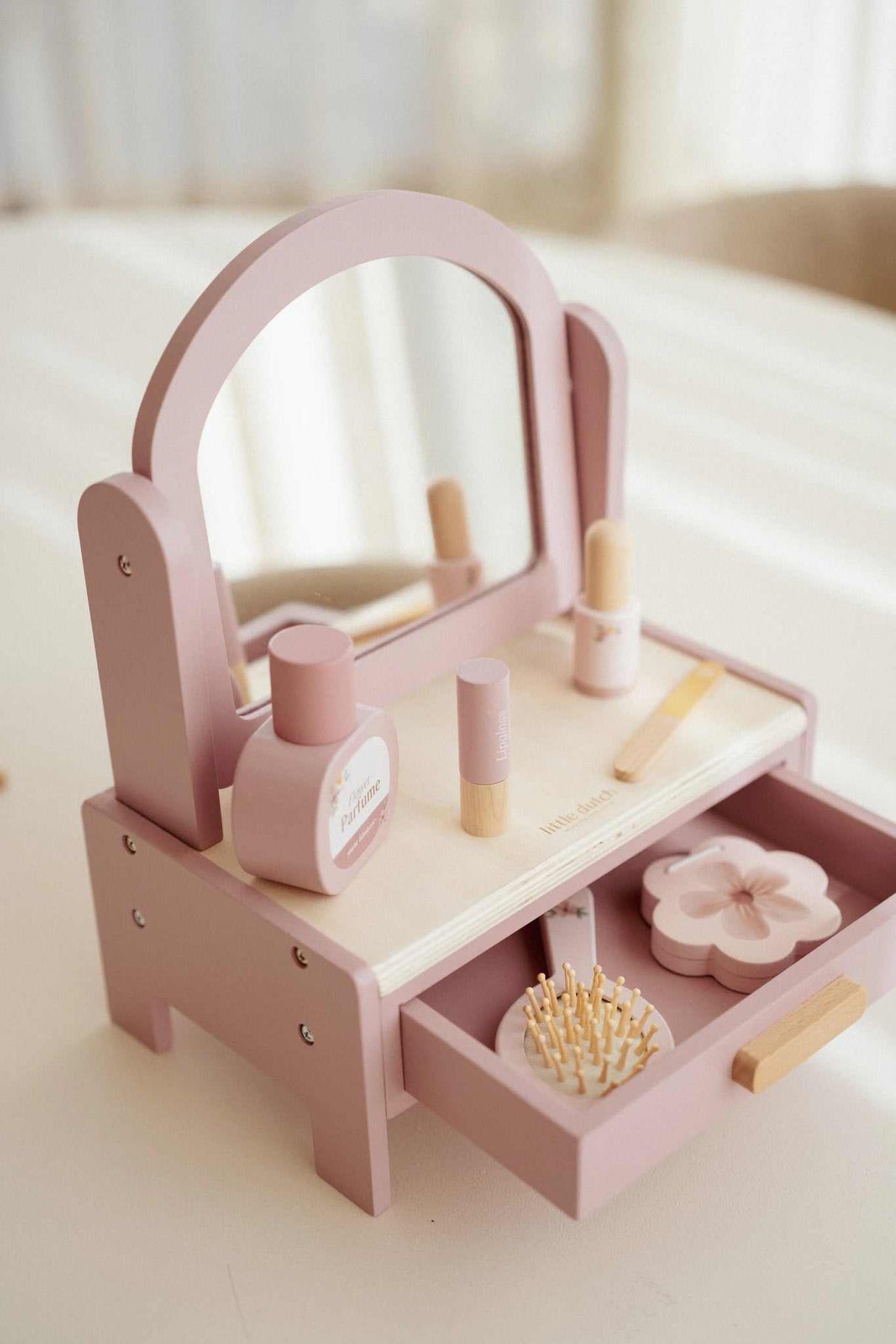 Schminktisch pink