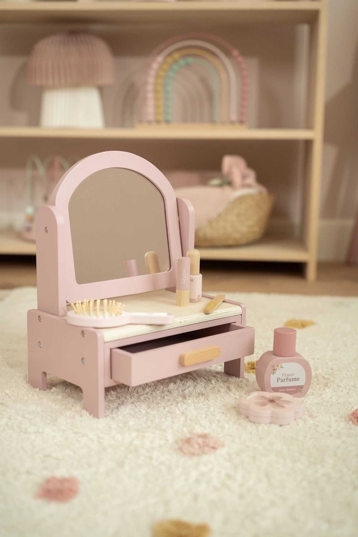 Schminktisch pink