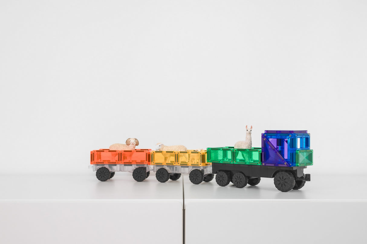 Magnetbausteine Rainbow Transport Pack - 50 Teile