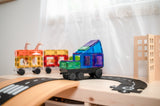 Magnet Bausteine Rainbow Transport 50 Teile - korbmayer. ganz besonders. für kinder.