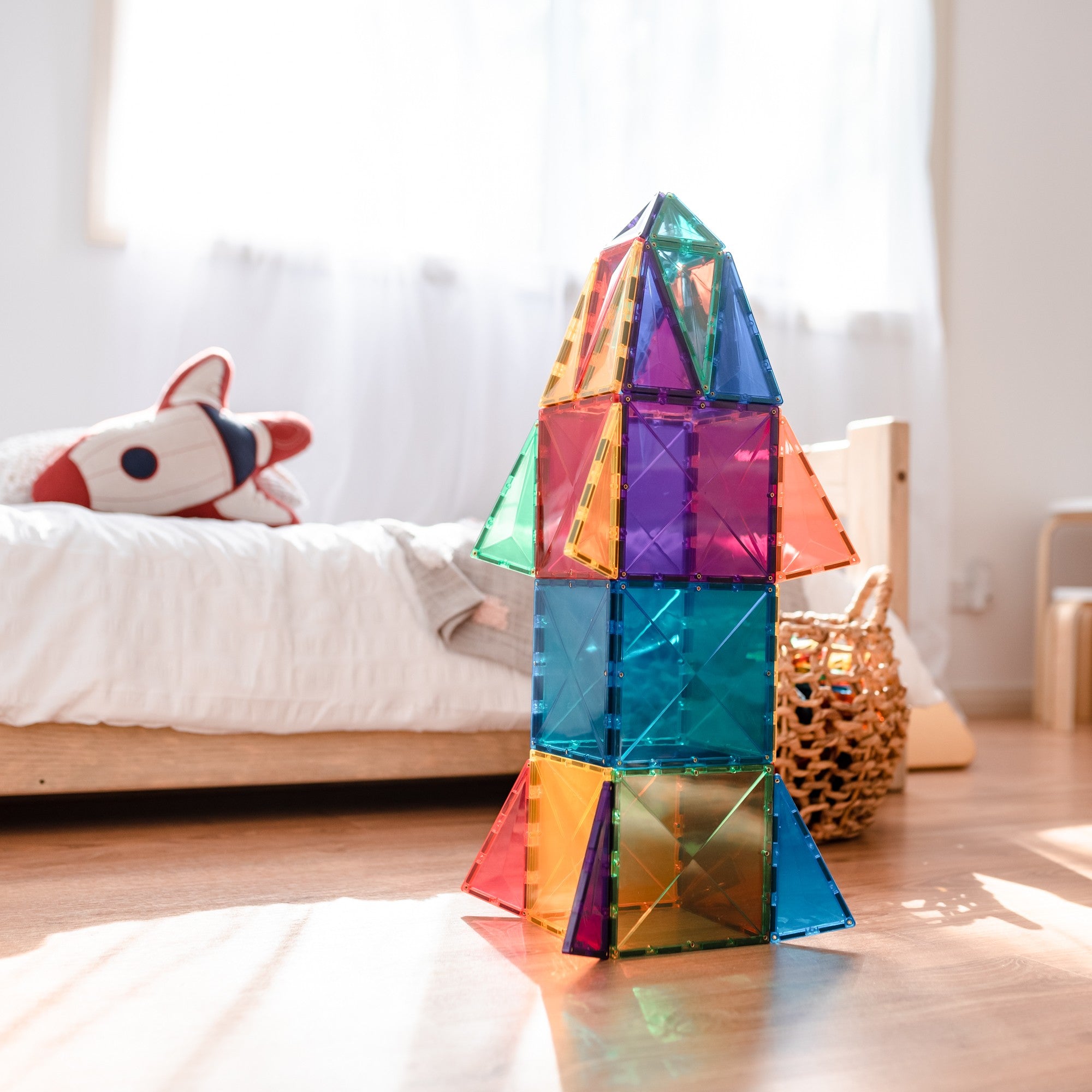 Magnetbausteine Rainbow Mega Pack - 212 Teile