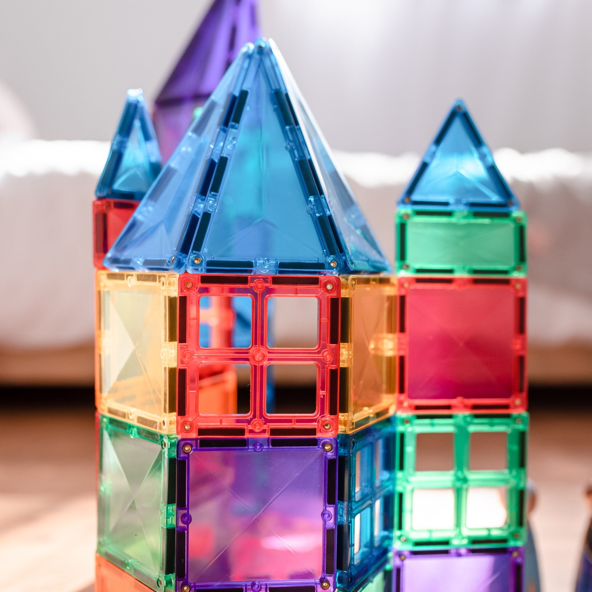Magnetbausteine Rainbow Mega Pack - 212 Teile