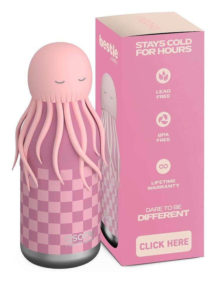 Trinkflasche Bestie- Qualle Caro