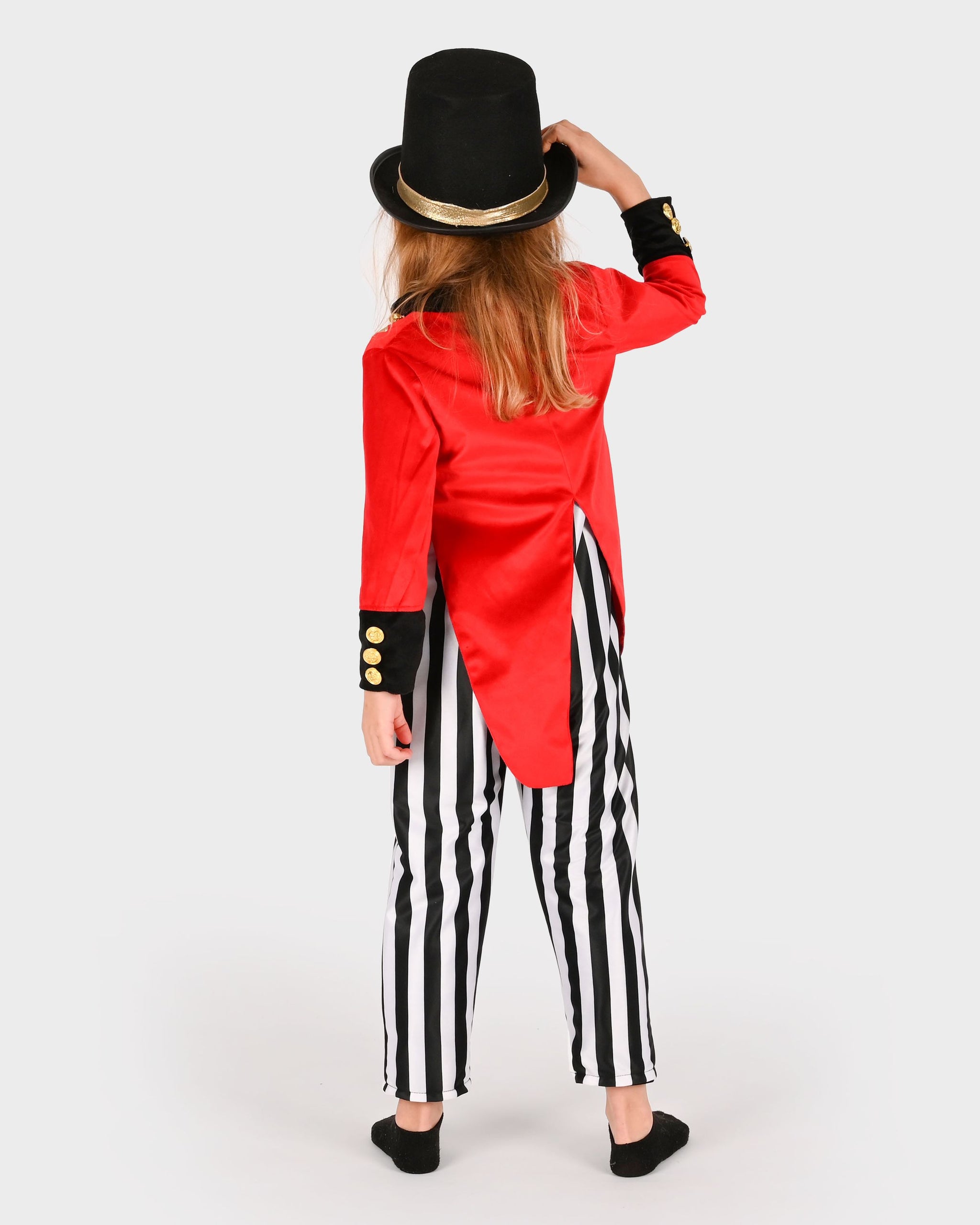 Zirkusdirektor Kostüm mit Hut 6-8 Jahre