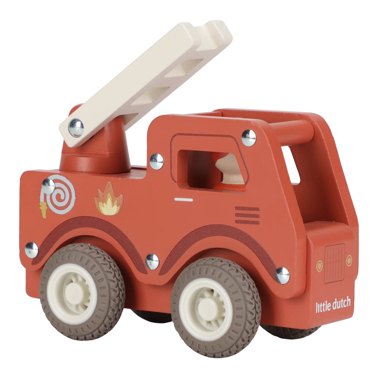 Holz- Feuerwehrauto