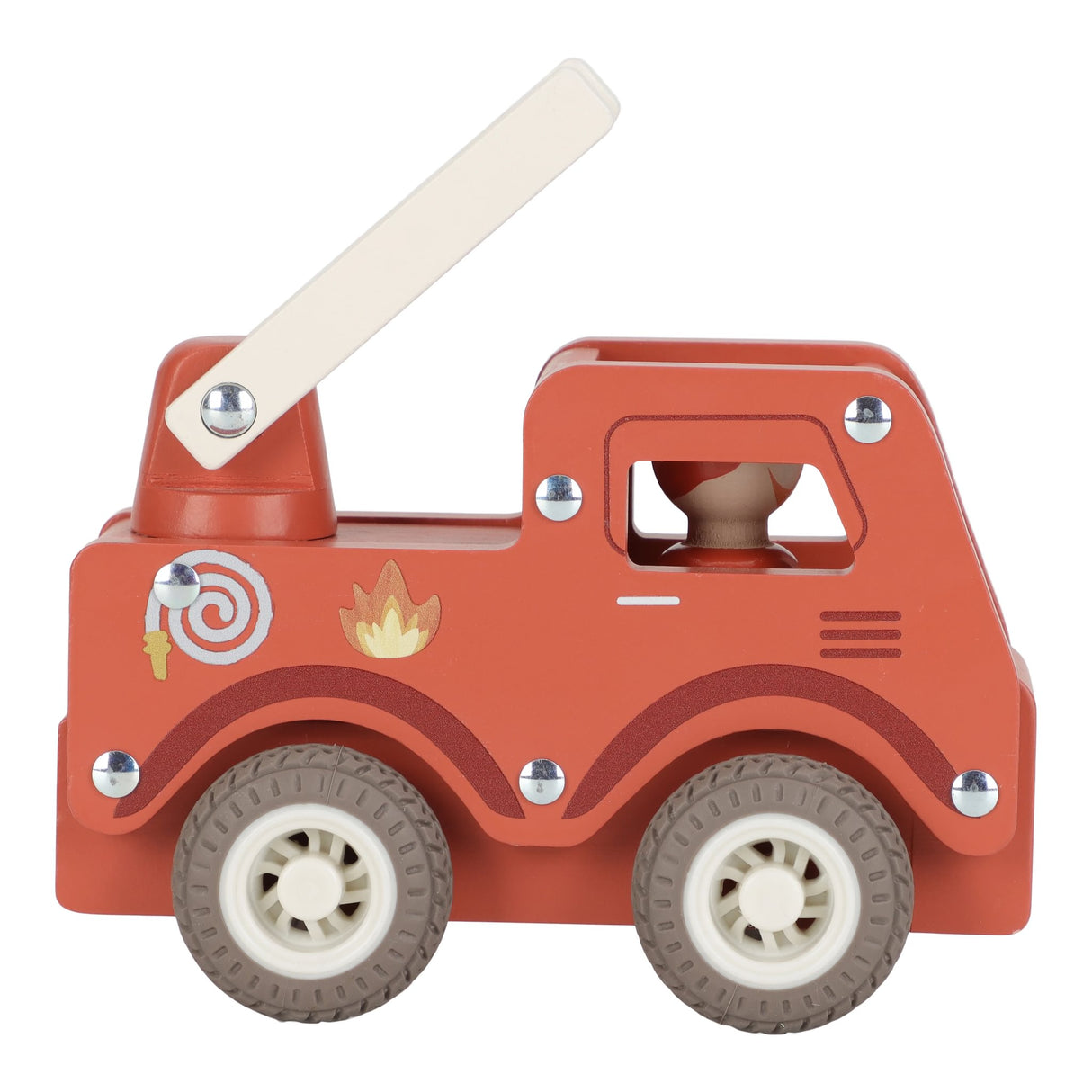 Holz- Feuerwehrauto