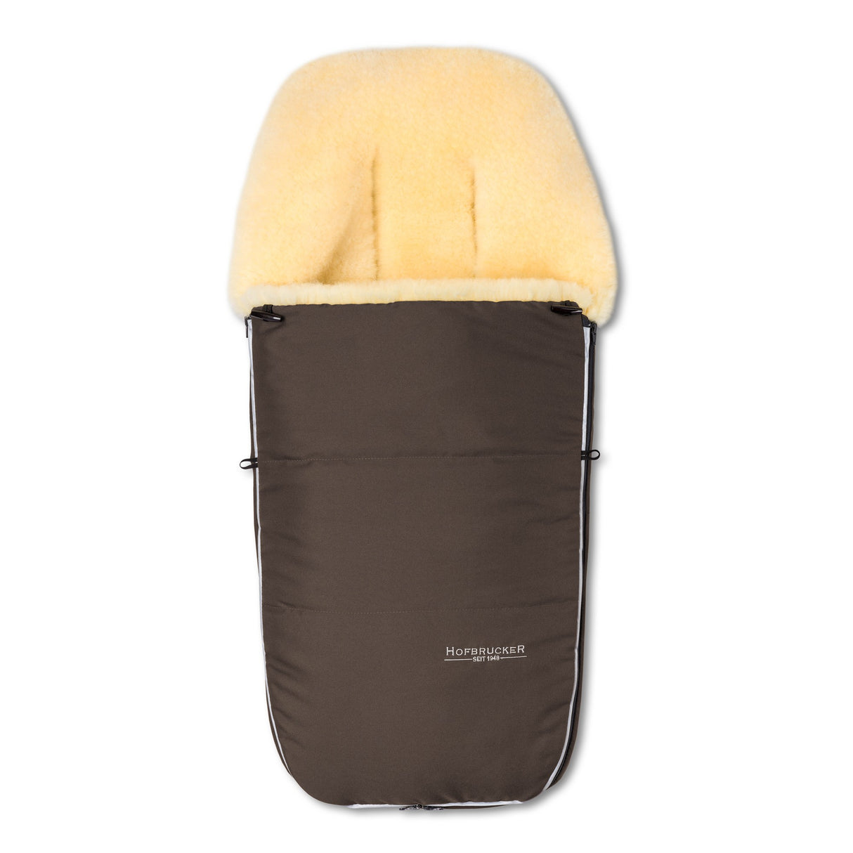 Lammfell Fußsack Polaris/ braun