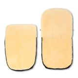 PUTZI Ganzjahres Lammfellfußsack-schwarz