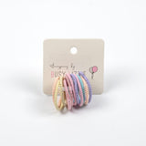 Mini Haarbänder pastell