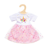 Puppenkleid "Einhorn" Hannah", Gr. 28-35 cm