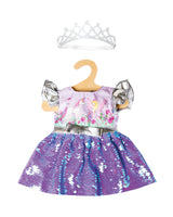 Wendepailletten- Puppenkleid Gr. 35-45