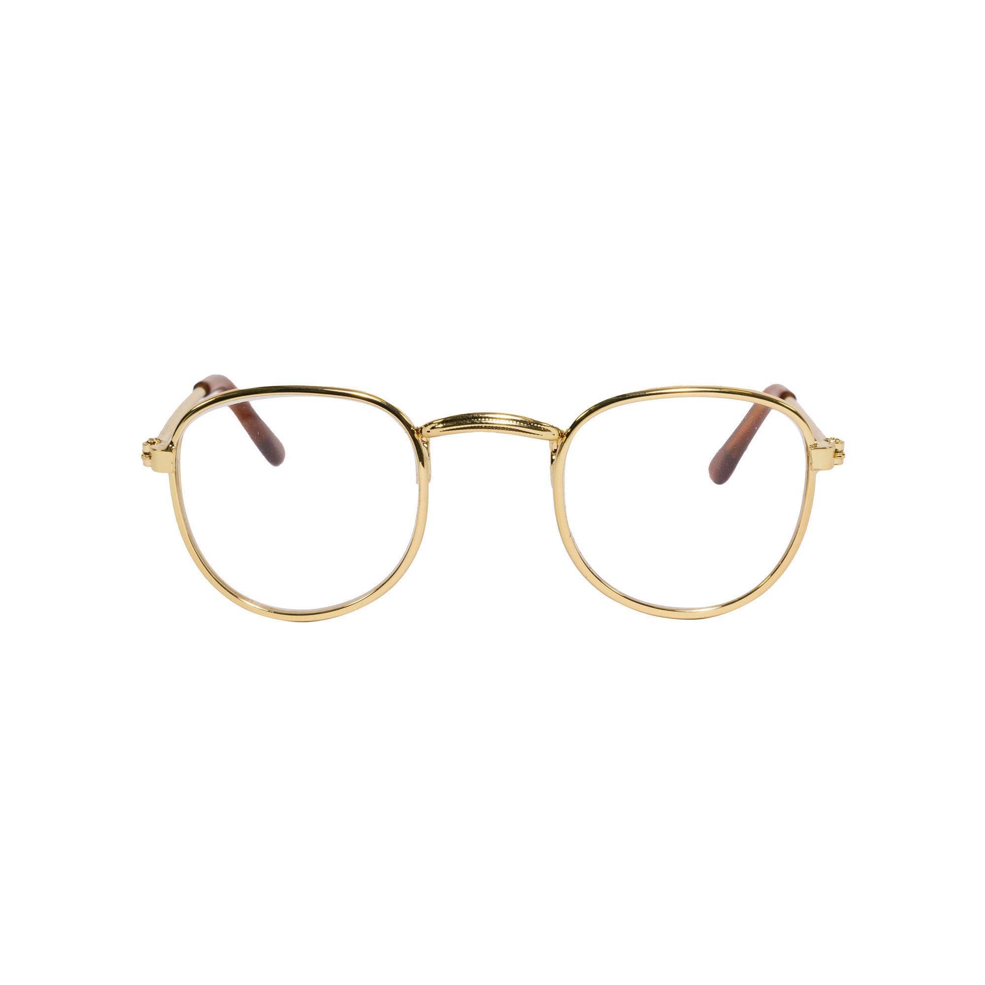 Lesebrille/ gold