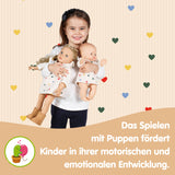 Puppen-Stiefel in Wildleder-Optik 30-34
