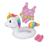 Einhorn-Schwimmset Gr. 28-35