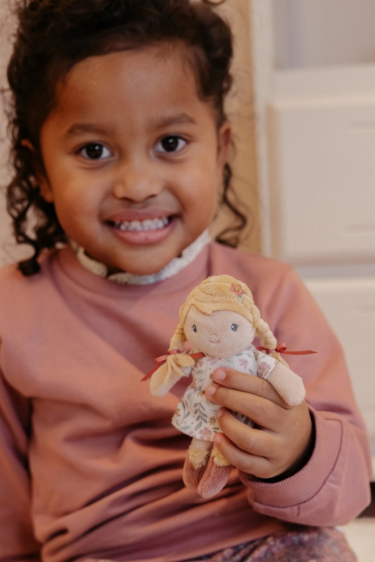 Mini Stoffpuppe Julia - 10cm