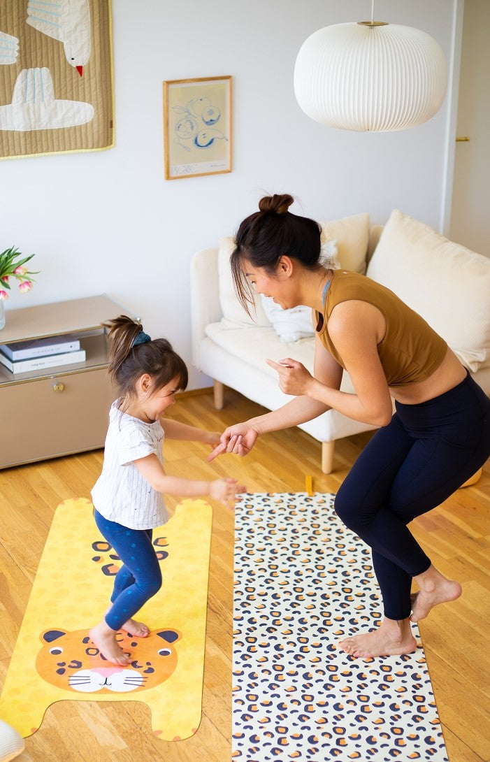 Kinder Yogamatte - Luka der Leopard - korbmayer. ganz besonders. für kinder.