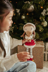 Weihnachtspuppe Rosa