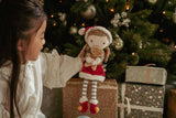 Weihnachtspuppe Rosa