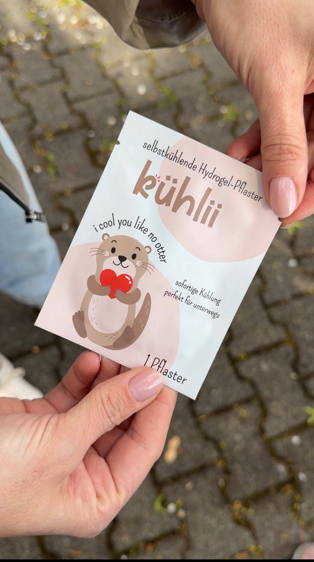 KÜHLII Selbstkühlende Hydrogelpflaster