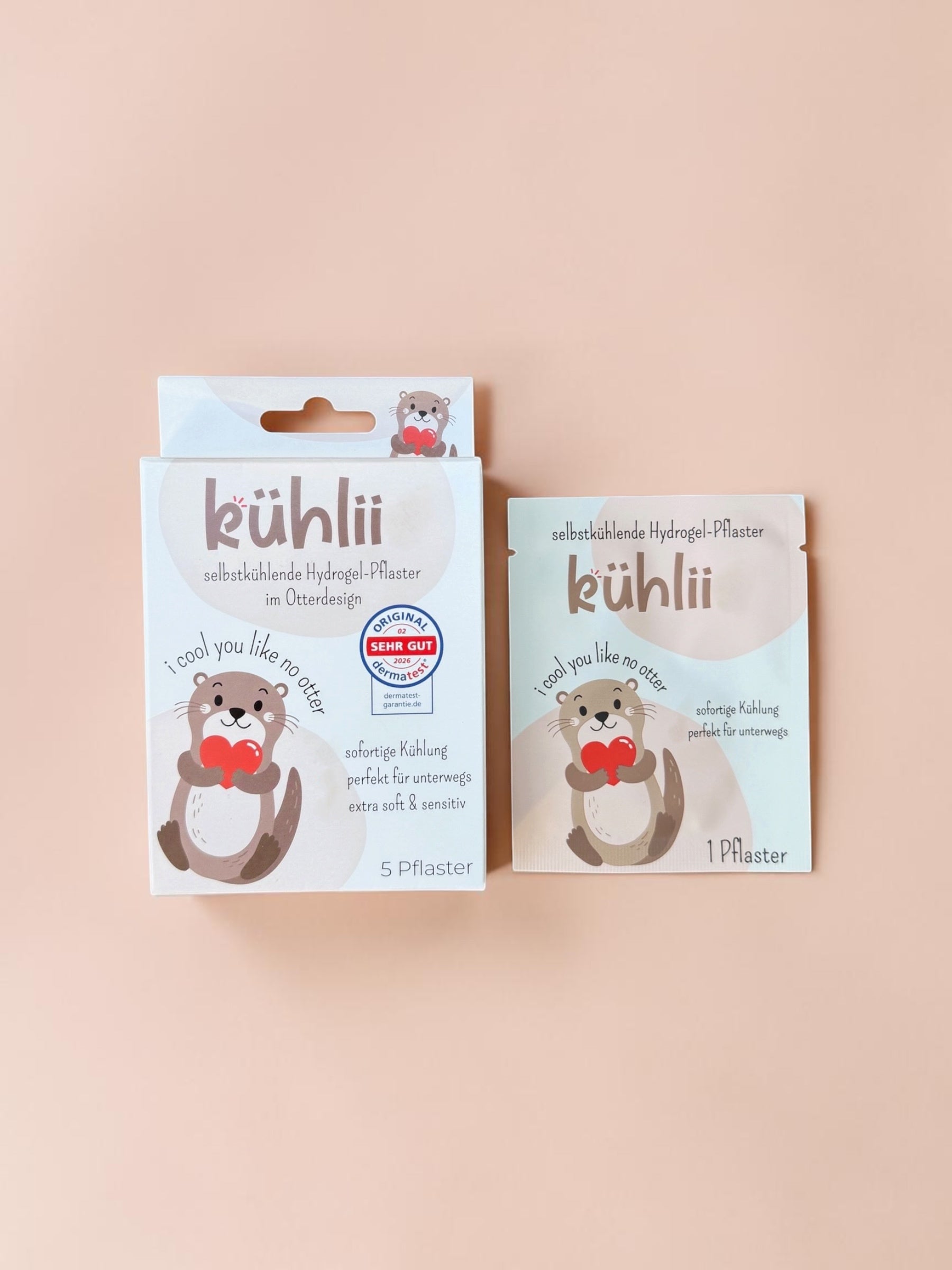 KÜHLII Selbstkühlende Hydrogelpflaster