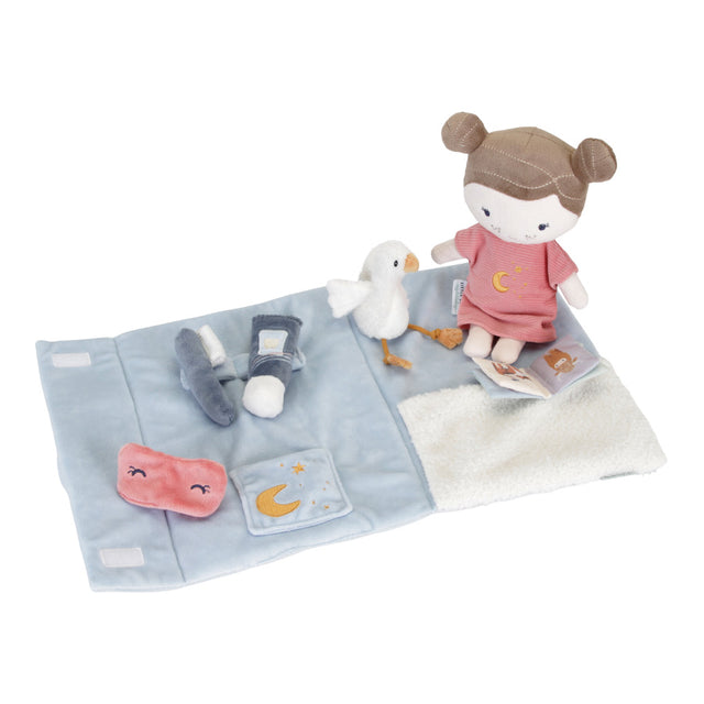 Rosa Puppe Sleepover Spielset - korbmayer. ganz besonders. für kinder.