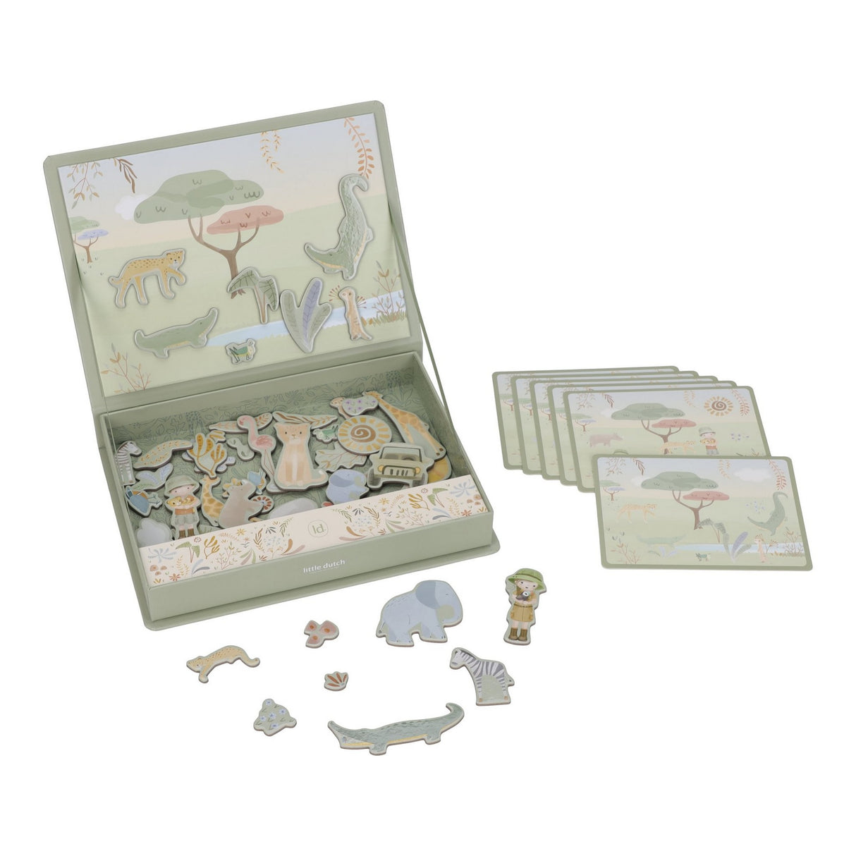 Magnet Puzzle/ Safari Friends