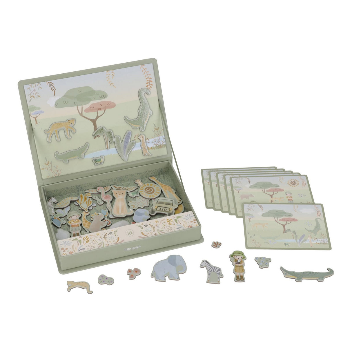 Magnet Puzzle/ Safari Friends