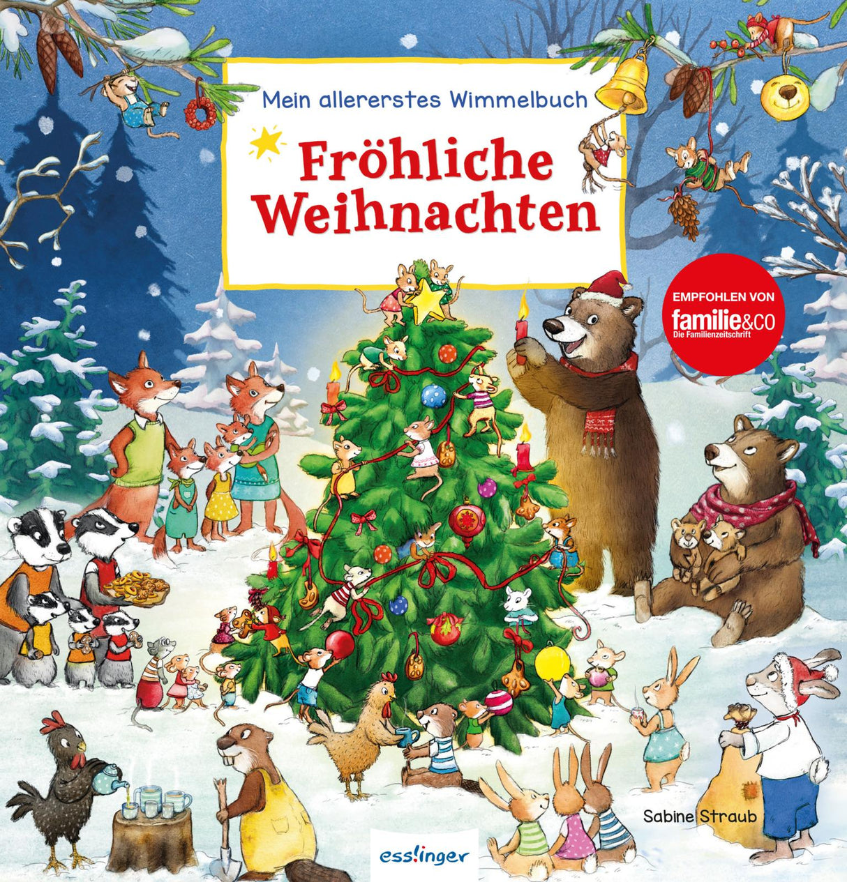 Mein allererstes Wimmelbuch - Fröhliche Weihnachten - korbmayer. ganz besonders. für kinder.