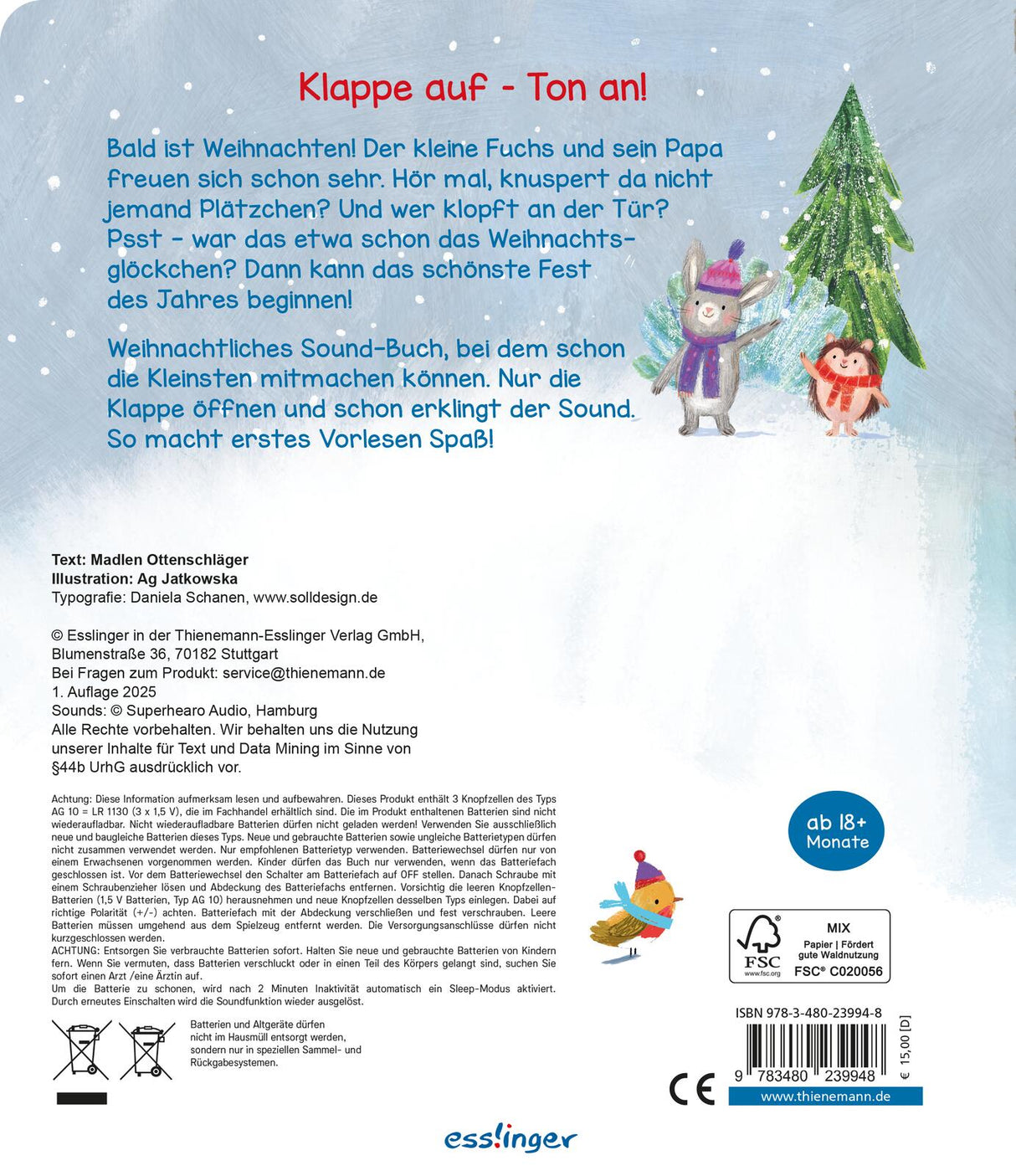 Hör mal her, es Weihnachtet sehr