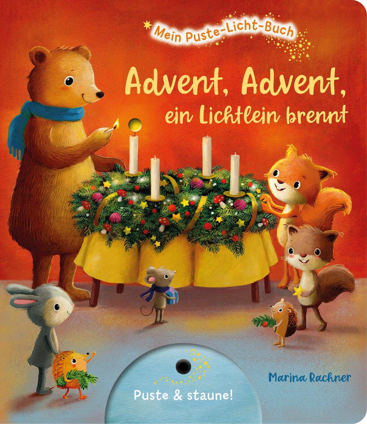 Mein Puste-Licht-Buch: Advent