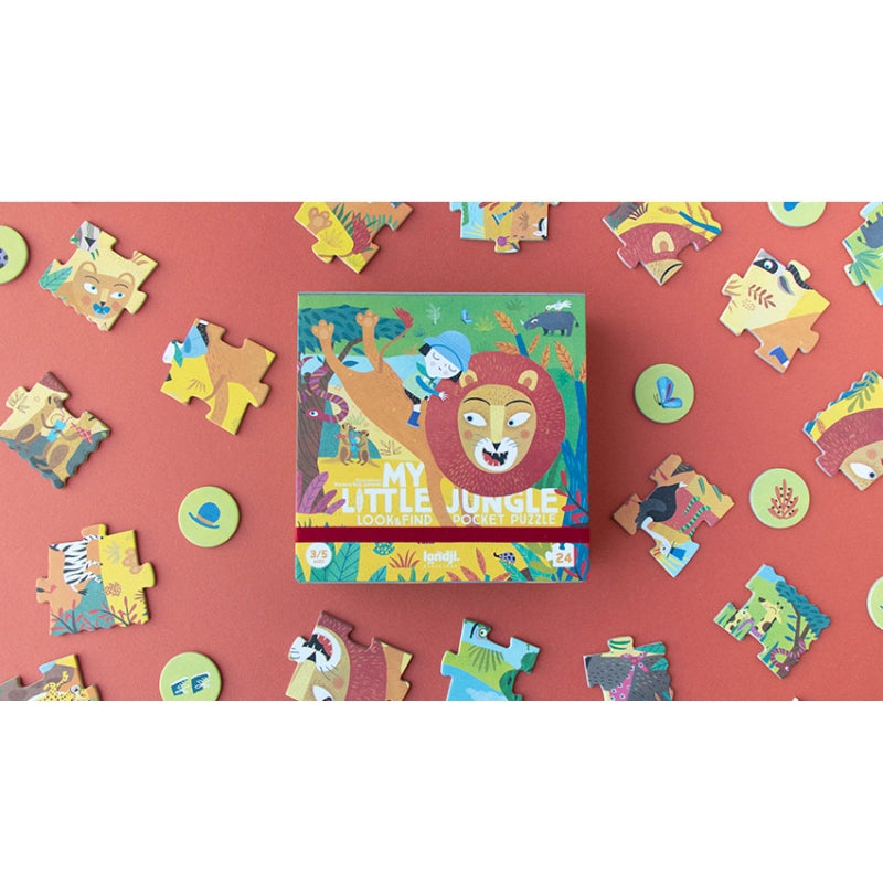 Pocket Puzzle - My little Jungle - korbmayer. ganz besonders. für kinder.