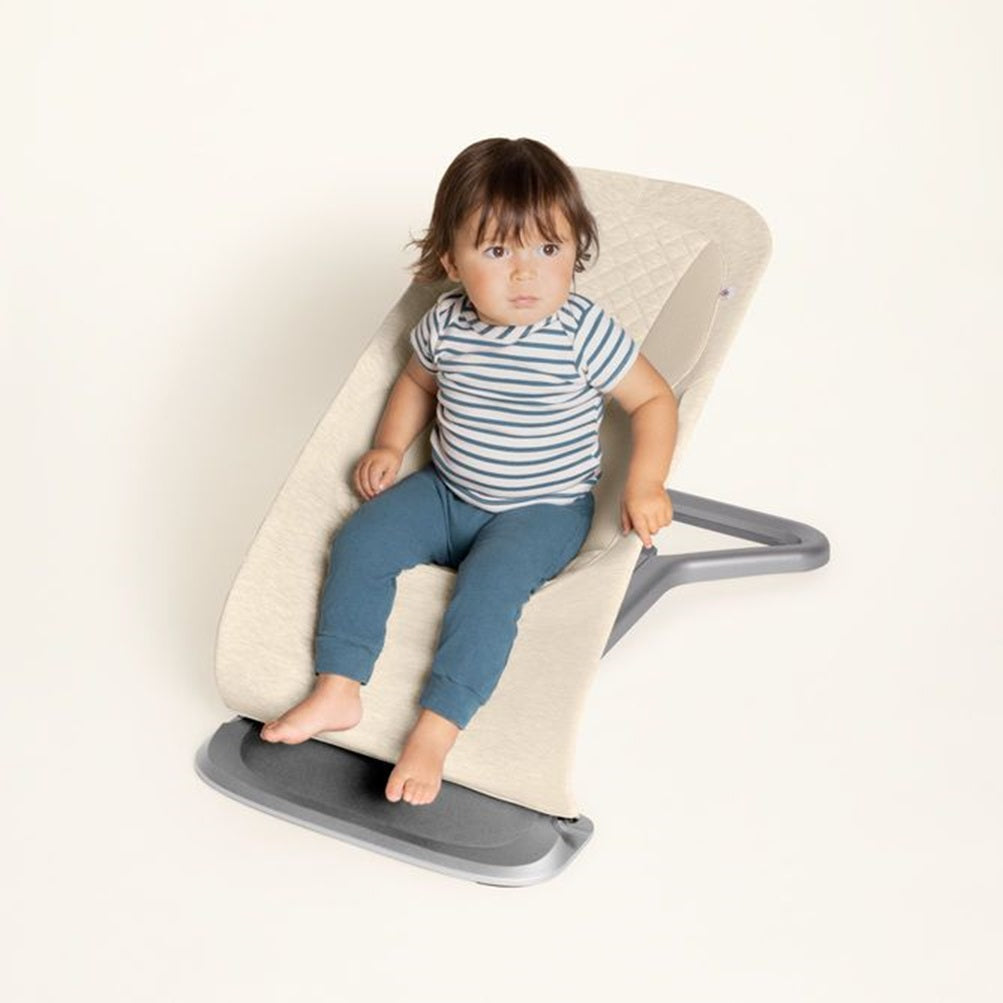 Evolve Bouncer Babywippe - CreamERGObabyEvolve Bouncer Babywippe - Creamkorbmayer. ganz besonders. für kinder.